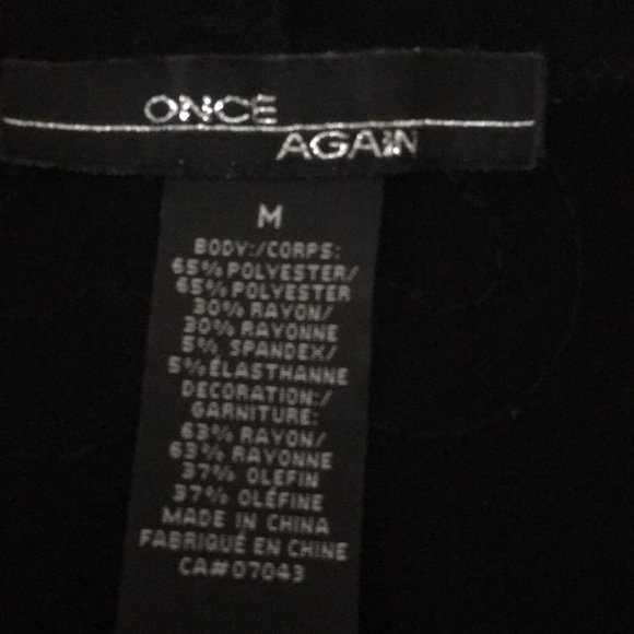 Once Again | Embroidered Open Top - Picture 5 of 5